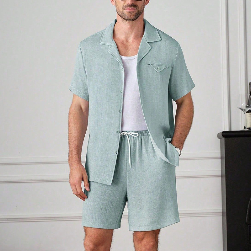 Men'S Fashion For 2026 - Setelan Olahraga Kasual Pria Musim Panas