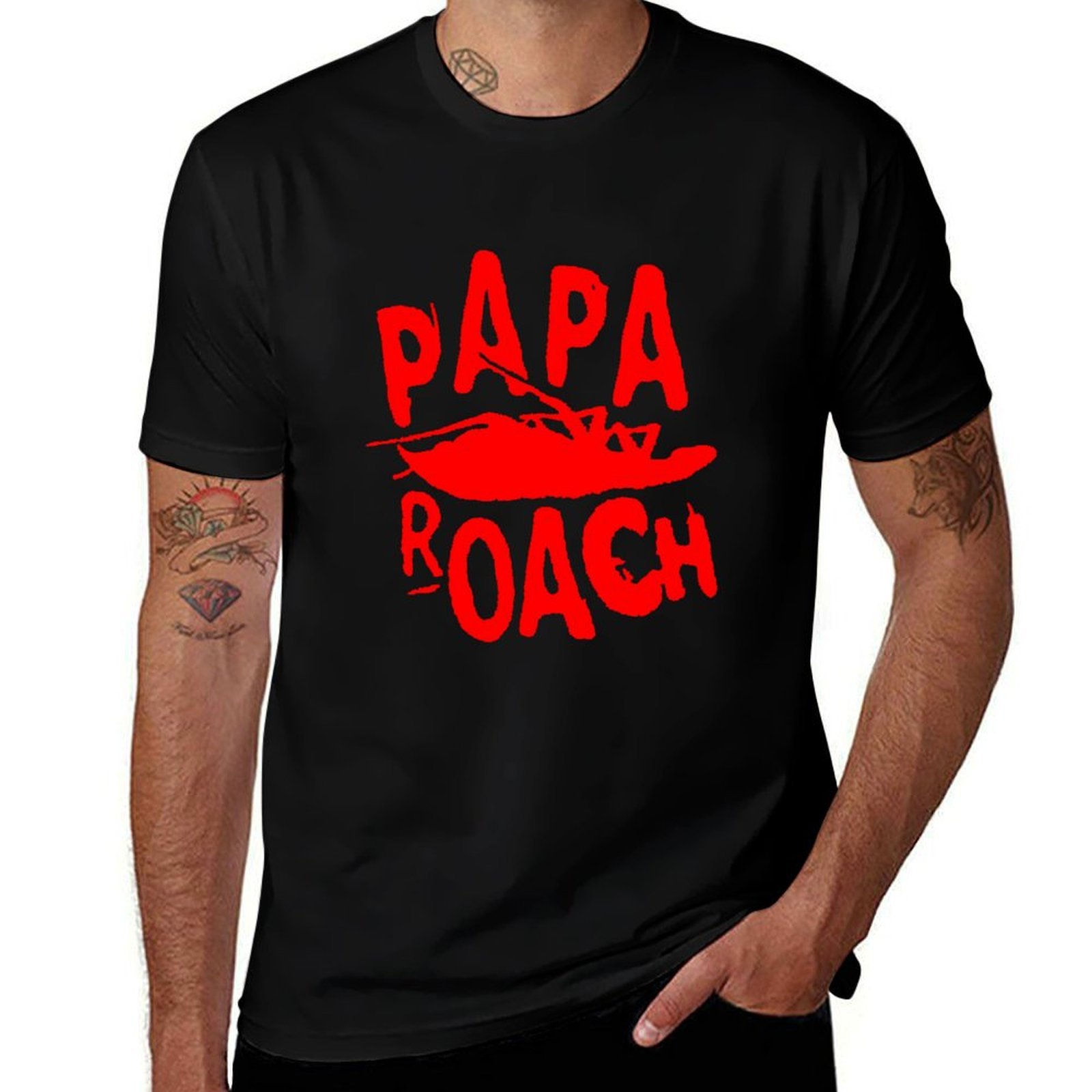 Men'S Fashion Genres - Kaos Logo Genre Hard Rock Logo