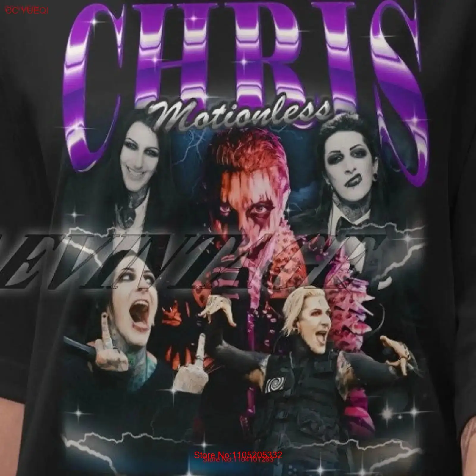 Mens Fashion In The 90S - Kaos Vintage Chris Motionless Terbatas Edisi