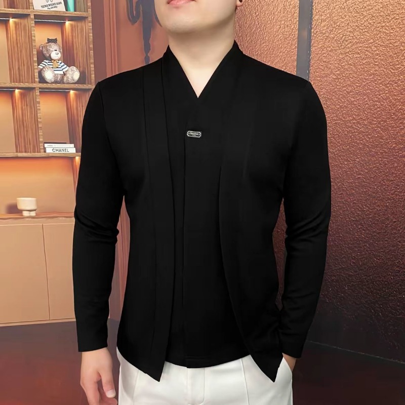 Mens Fashion Top - Sweater Pria Musim Gugur dan Musim