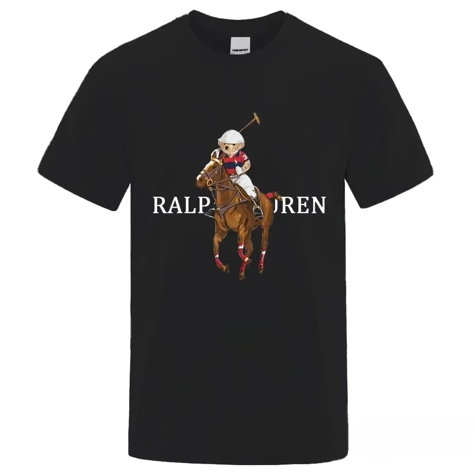 Men'S Fashion Golf Clothing - Kaos Pria Lucu Beruang Teddy Golf,