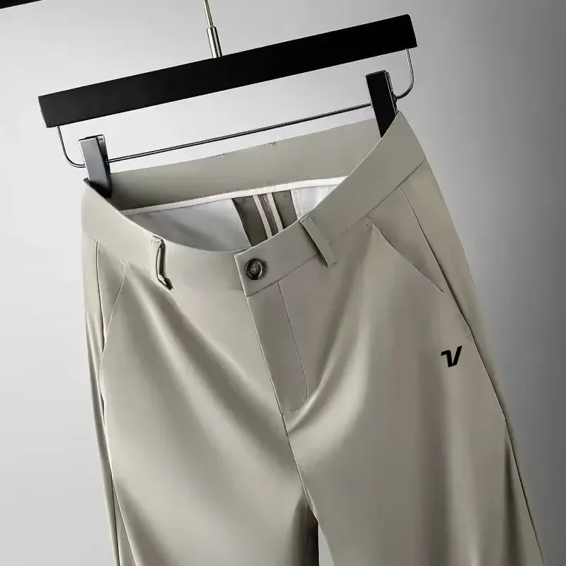 Men'S Fashion Golf Clothing - Setelan Golf Pria Ringan Sutra Musim