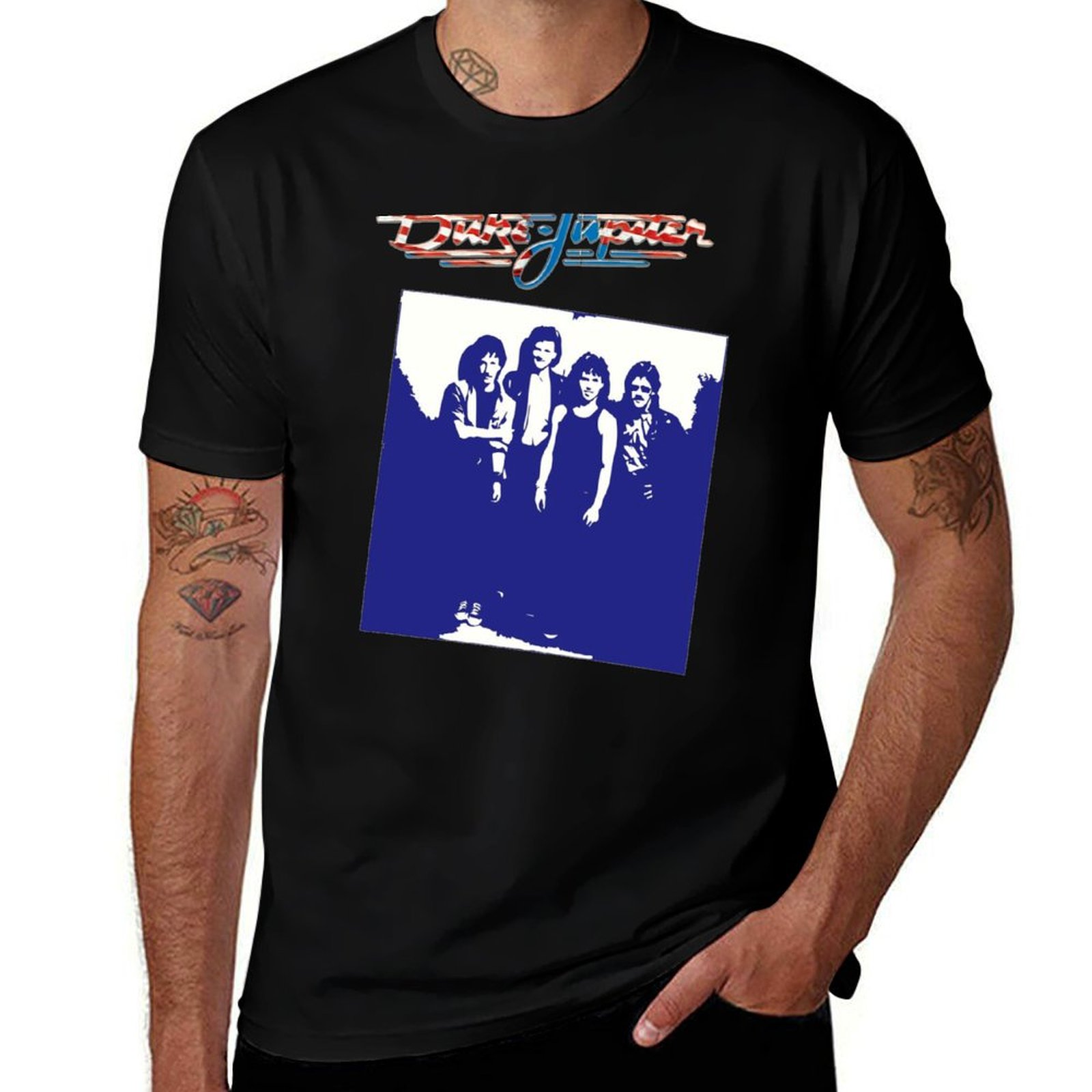 Mens Fashion In 1980S - Duke Jupiter American Aor 1980S T-Shirt