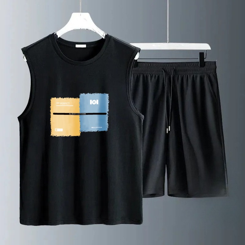 Track Suit Men - Set Tank Top Musim Panas 2026