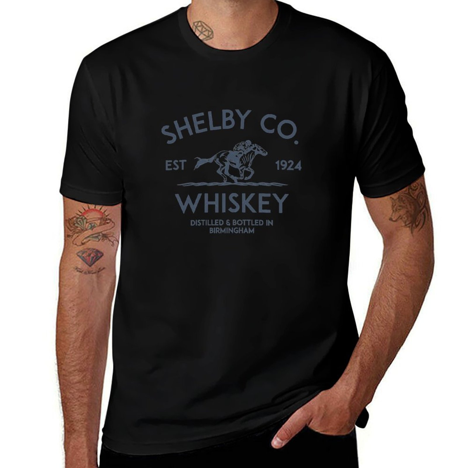 Men'S Fashion Labels - Shelby Co. Kaos Label Whiskey Kaos