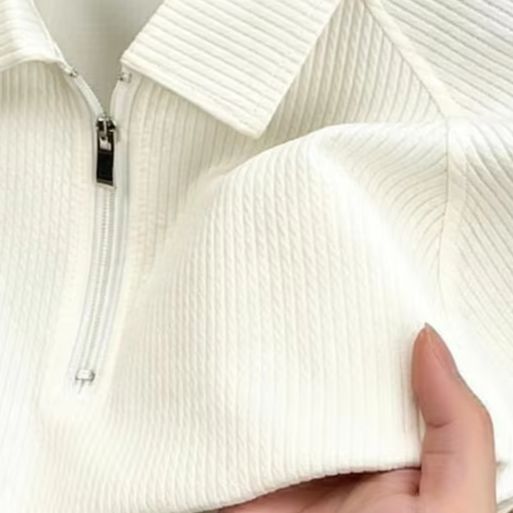 Mens Fashion Quarter Zip - Kaos Pria 2026 Fashion dengan Ritsleting
