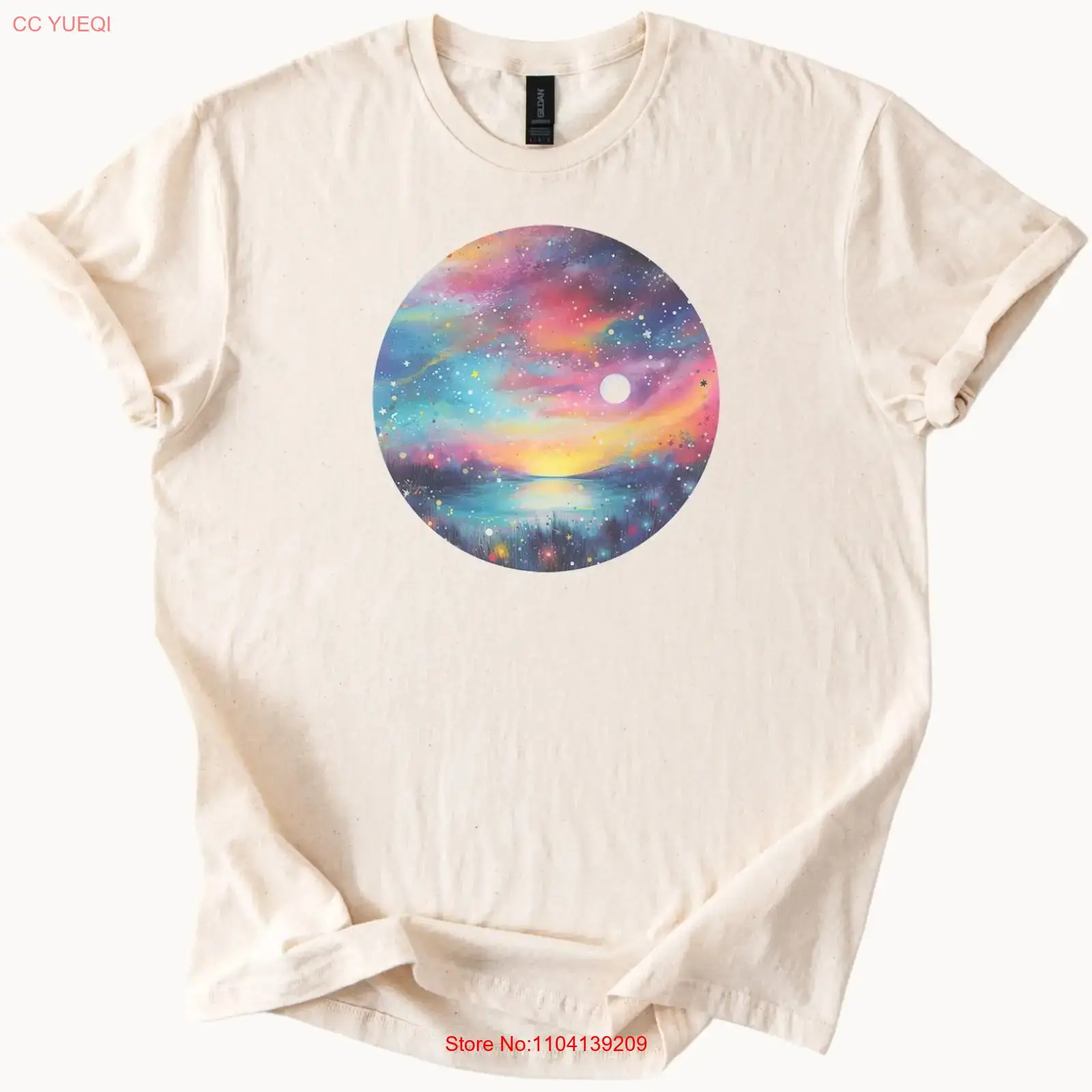 Men'S Fashion Aesthetics - Kaos Langit Malam Kosmik Pemandangan Galaksi