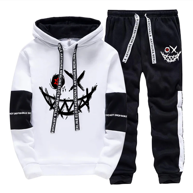 Men'S Fashion For 2026 - Set Pria/Hoodie/Celana 2026 Musim Gugur Kasual