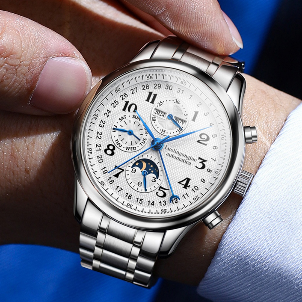 Men'S Fashion Aesthetics - Jam Tangan Mekanis Pria Seri Master