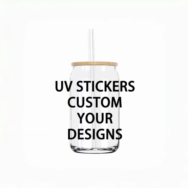 Men'S Fashion Labels - Stiker Kustom 3D Cetak UV Stiker