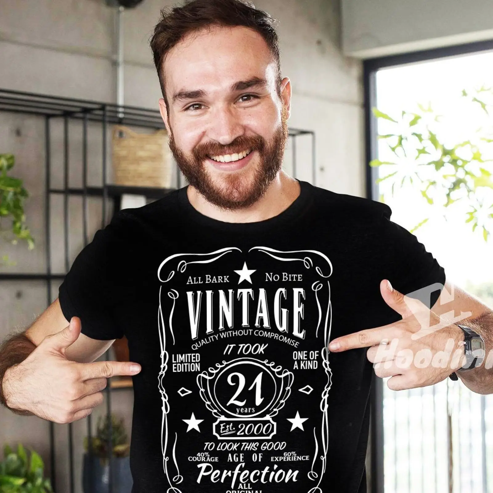 Men'S Fashion Year 2000 - Vintage Est 2000 Kaus Ulang Tahun