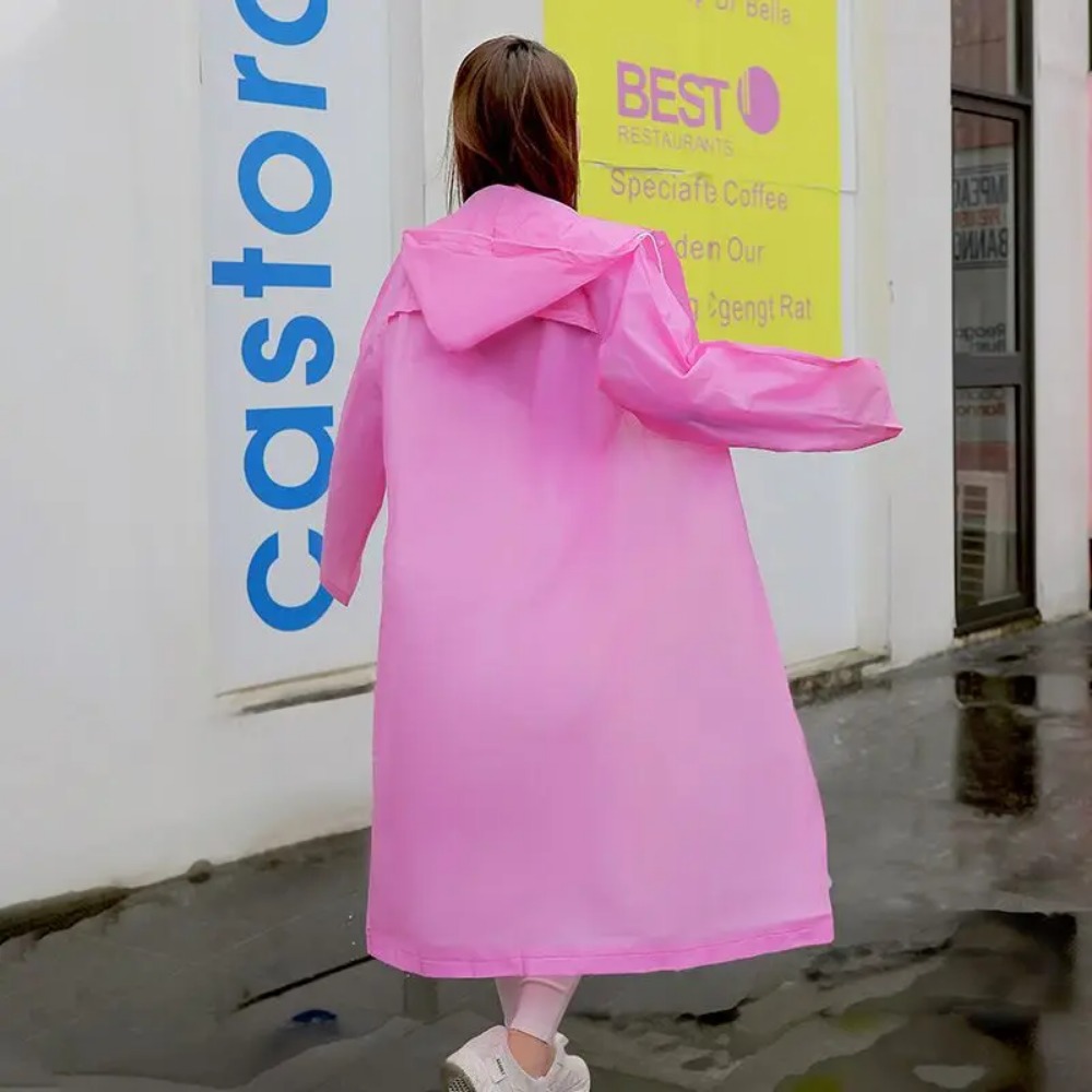 Mens Fashion Poncho - Jas Hujan Tahan Air Baru untuk