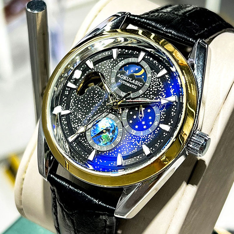Men'S Fashion Aesthetics - Jam Tangan Mekanik Pria Mewah dan