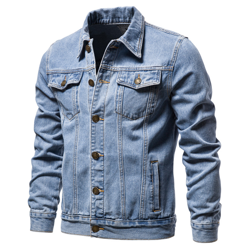Men'S Fashion Pants 2025 - Jaket Denim Pria Musim Gugur 2025