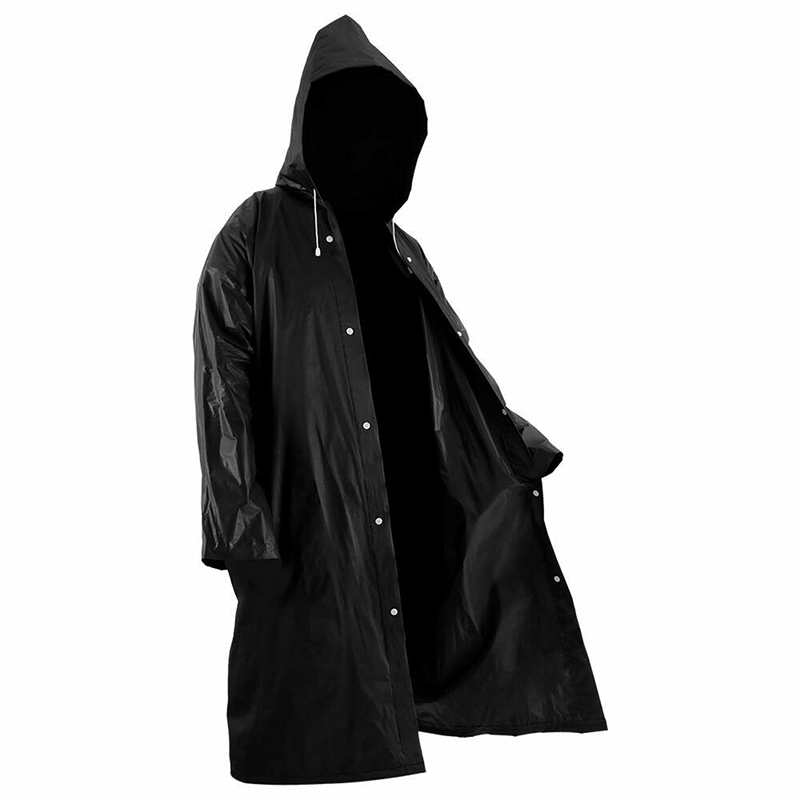 Mens Fashion Poncho - Jas Hujan Pria Tebal untuk Aktivitas