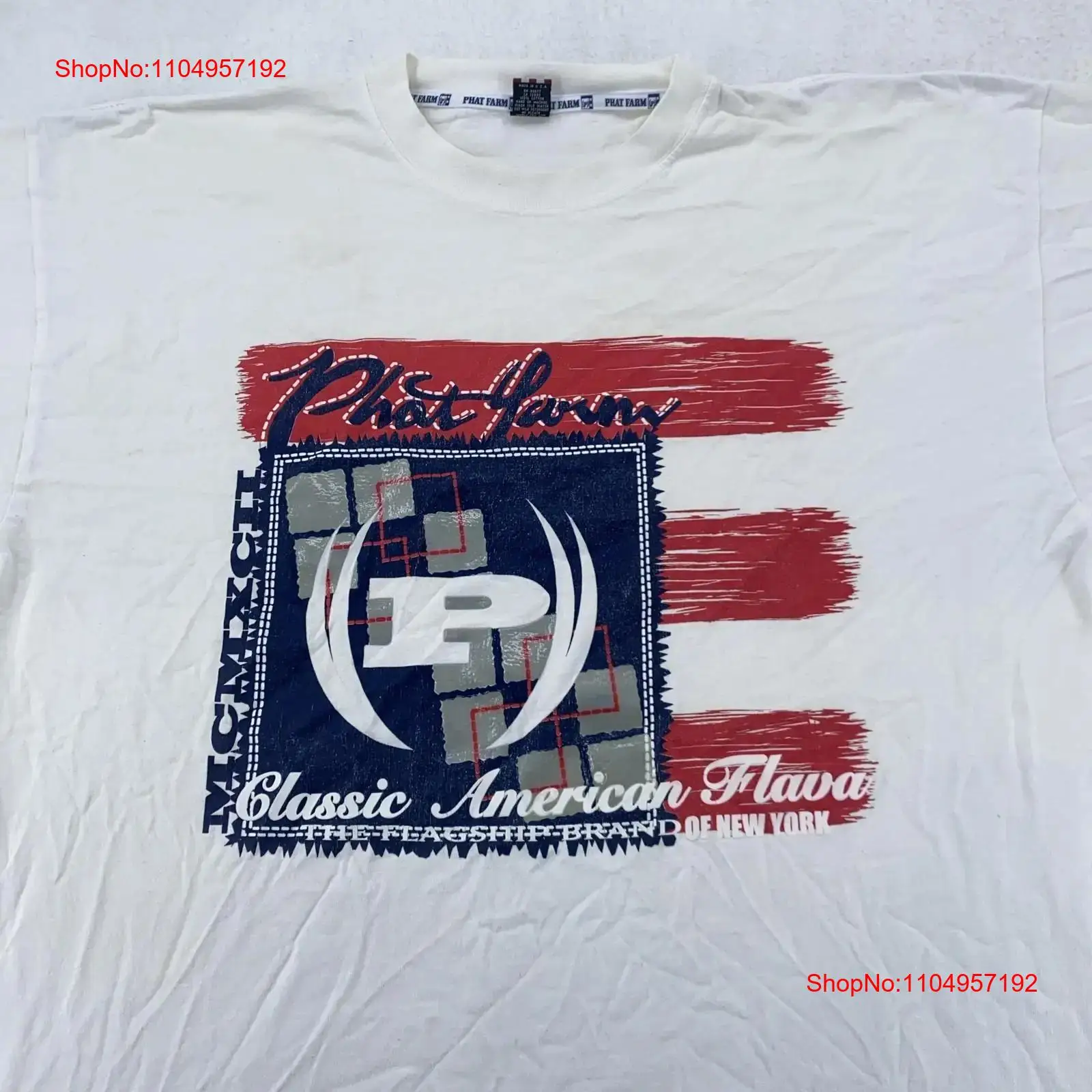Mens Fashion In The 90S - Kaus Phat Farm Antik Pria 2XL