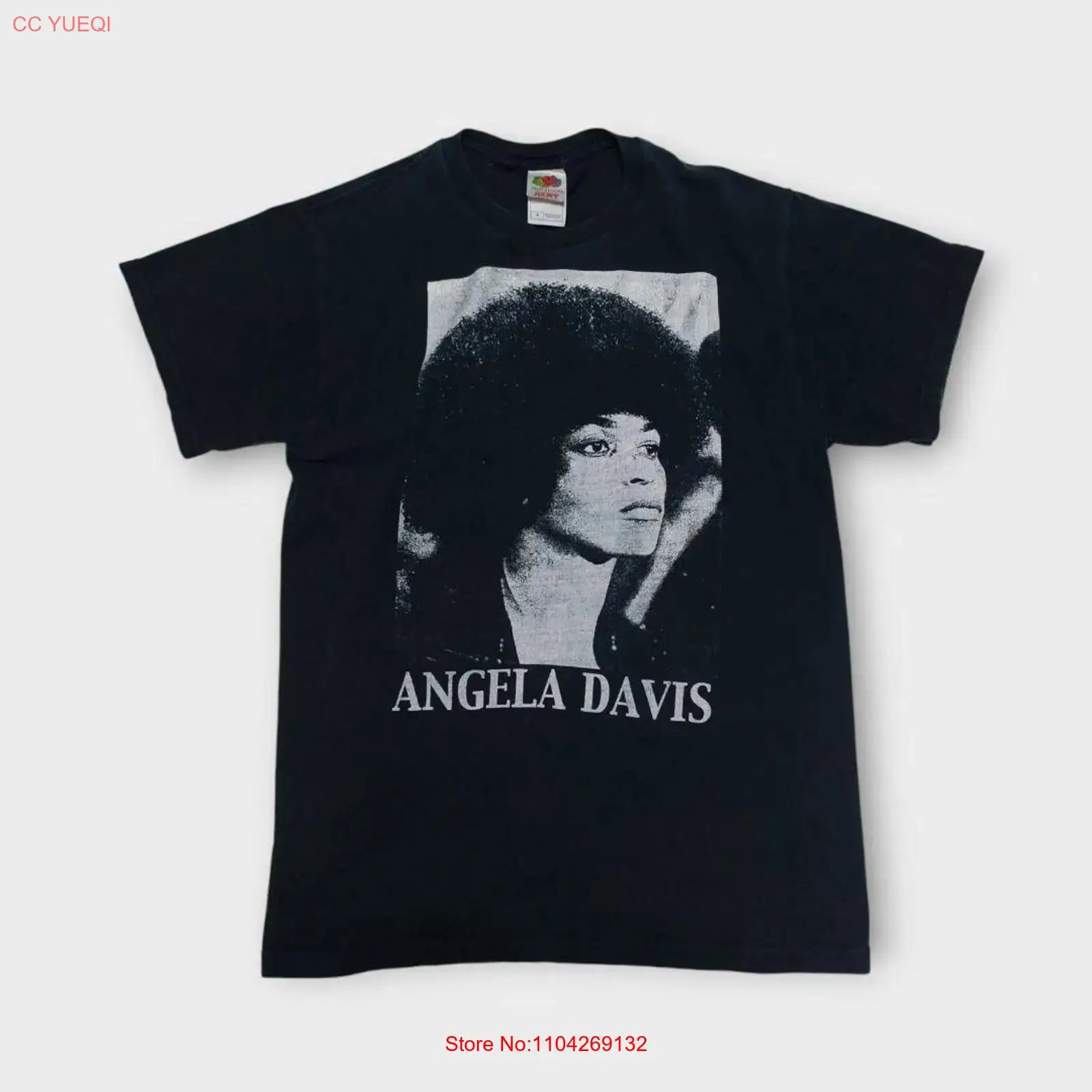 Mens Fashion In The 90S - Kaos Angela Davis 90an Langka Ukuran
