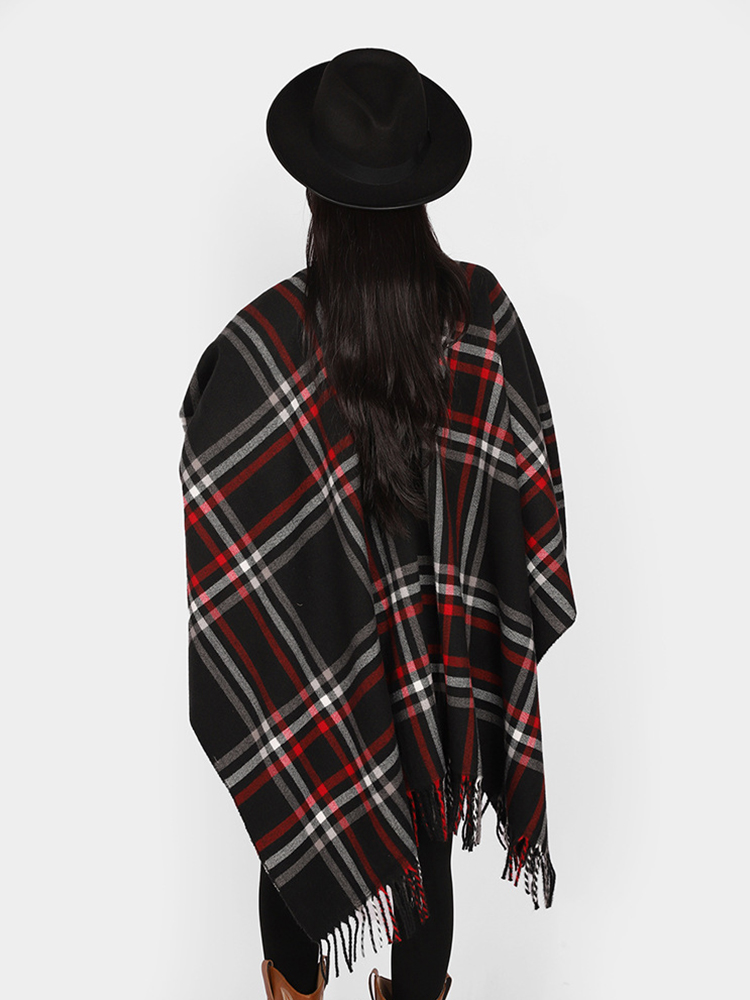 Syal Pria Wanita Musim Dingin  - Mens Fashion Poncho ulasan dan harga