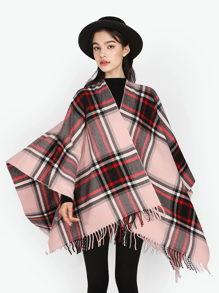 Syal Pria Wanita Musim Dingin  - Mens Fashion Poncho ulasan dan harga