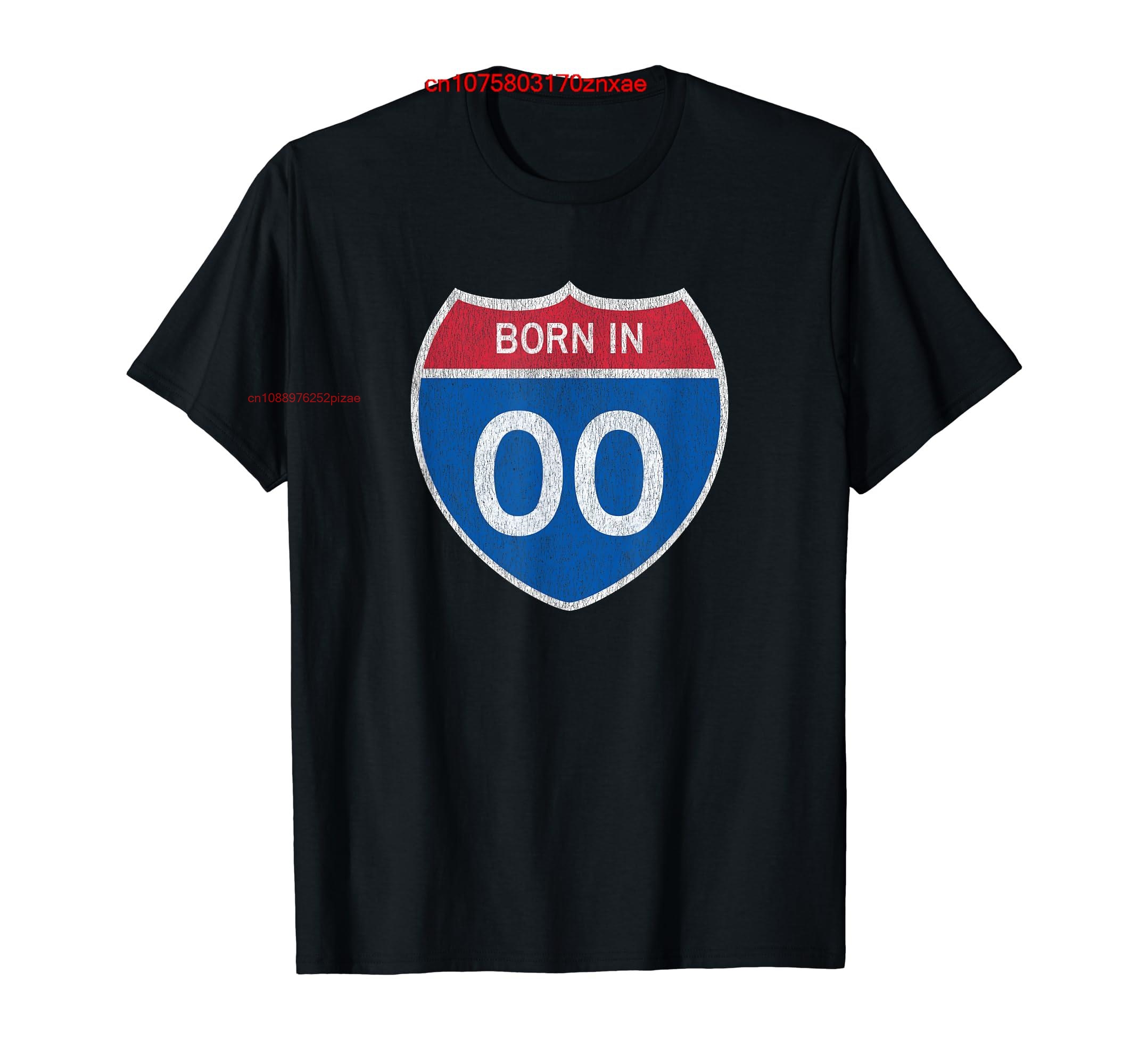 100% Katun 23 Tahun: T-Shirt T - Men'S Fashion Year 2000 ulasan dan harga