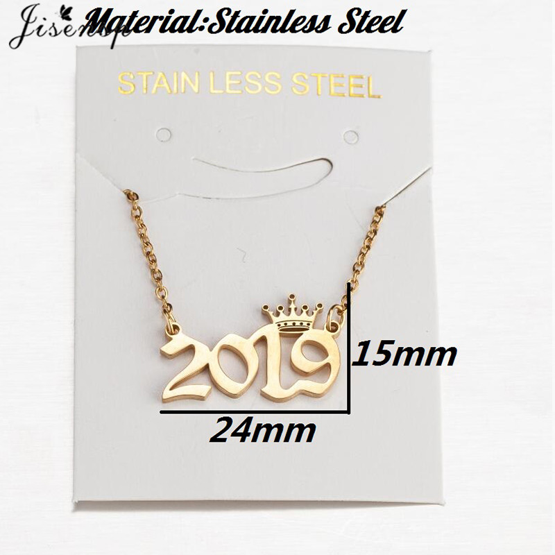 Kalung Nomor Tahun Mahkota Baj - Men'S Fashion Year 2000 ulasan dan harga