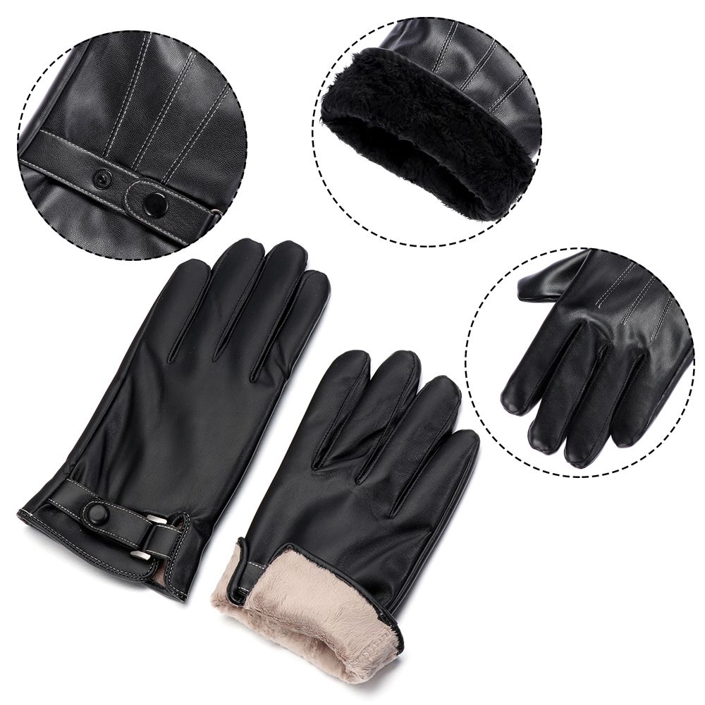 Sarung tangan bulu termal pria - Men'S Fashion Gloves ulasan dan harga