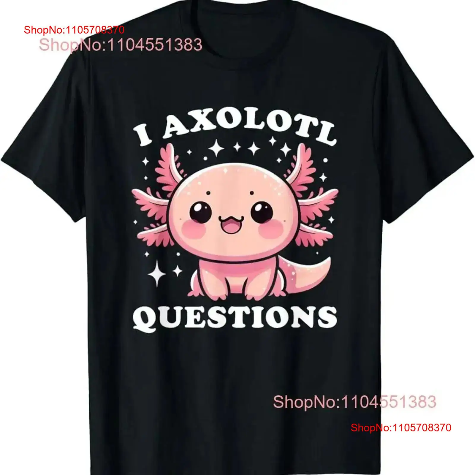 Kaos I Axolotl Questions, Lucu - Men'S Fashion Questions ulasan dan harga