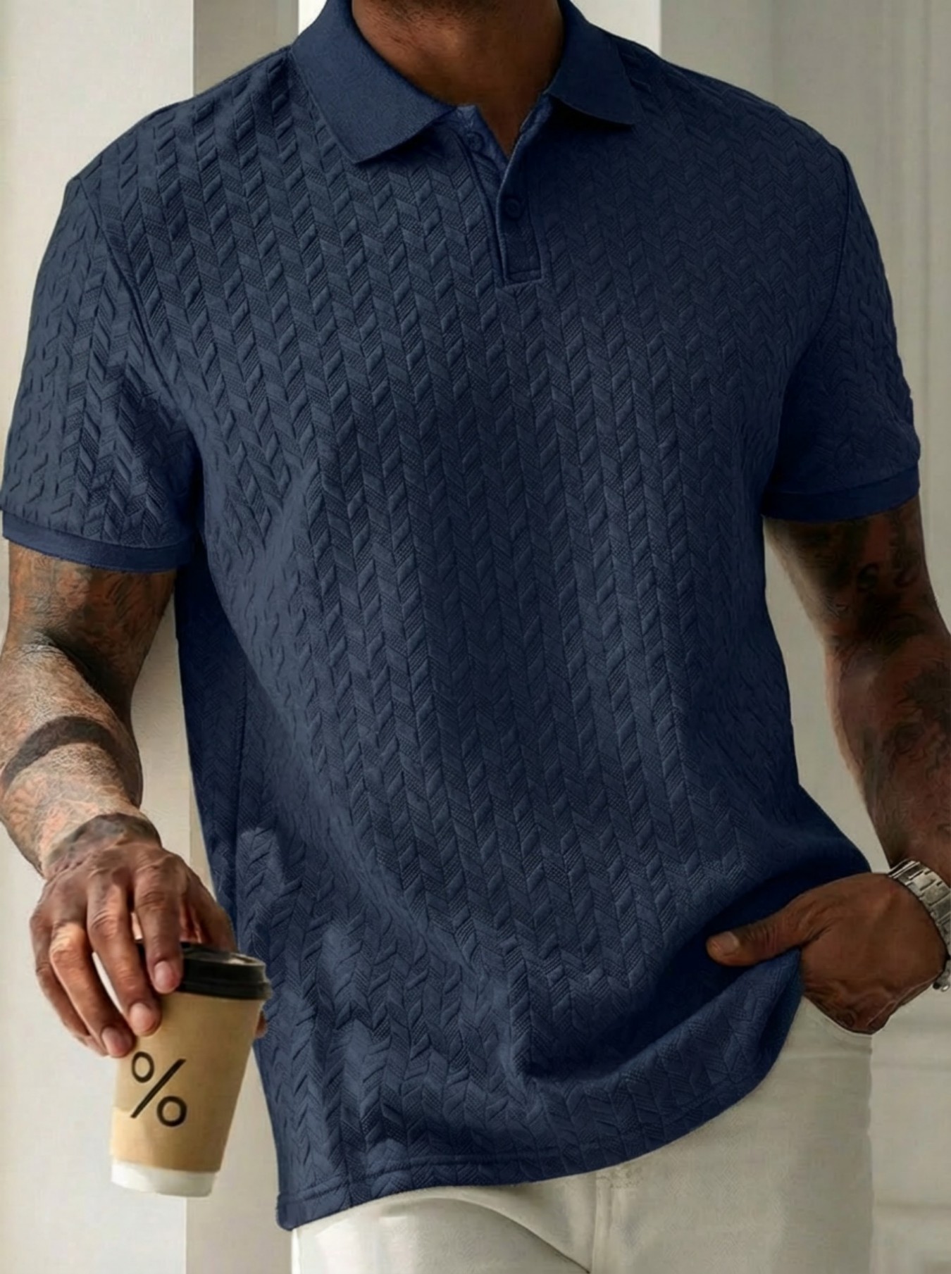 Kemeja POLO Lengan Pendek Berk - Men'S Fashion Questions ulasan dan harga