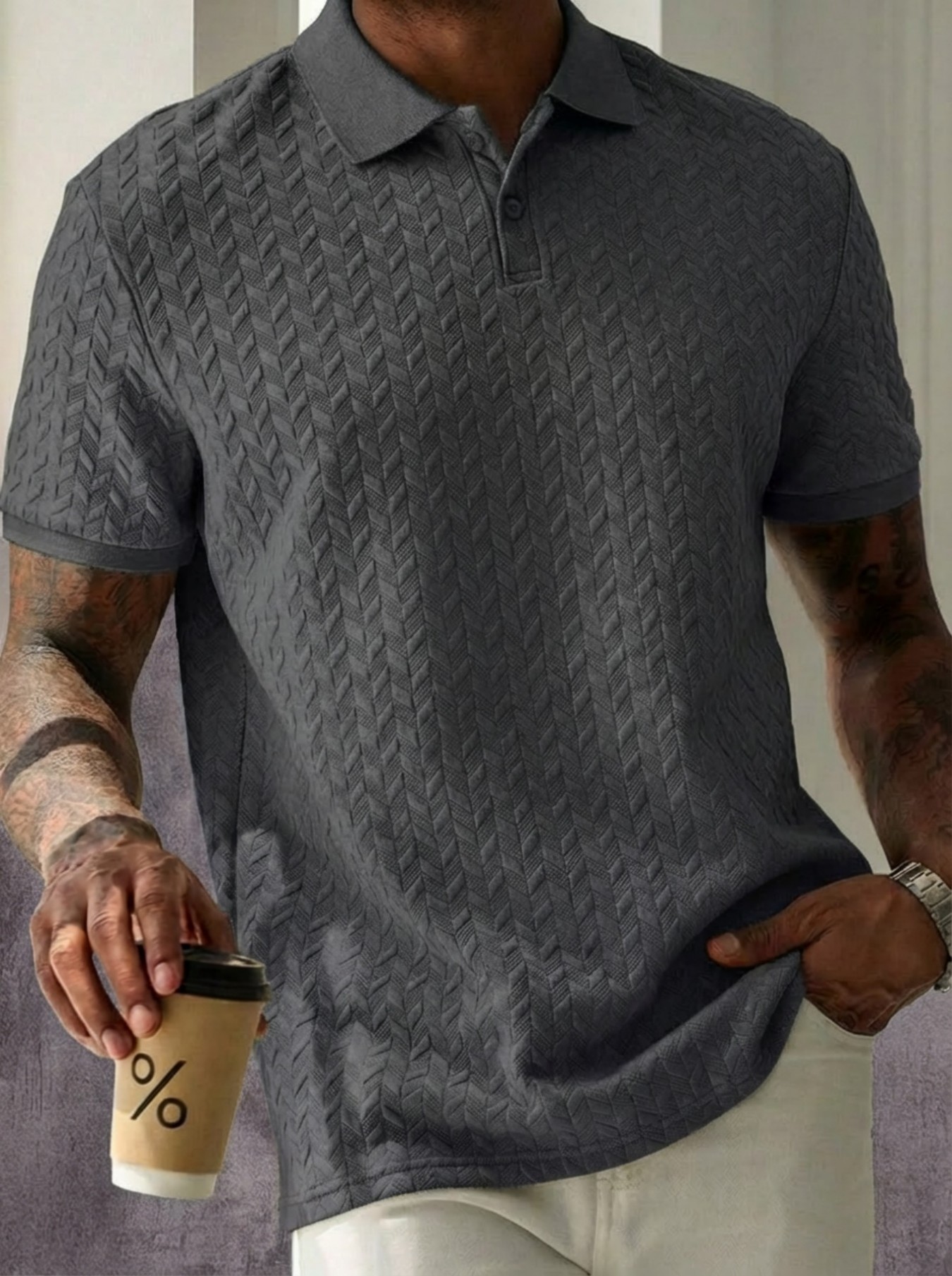 Kemeja POLO Lengan Pendek Berk - Men'S Fashion Questions ulasan dan harga