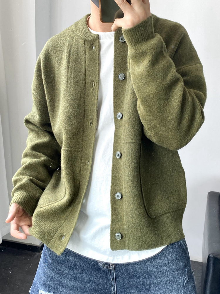Sweter Rajutan Pria Mode Mewah - Men'S Fashion Light Jacket ulasan dan harga