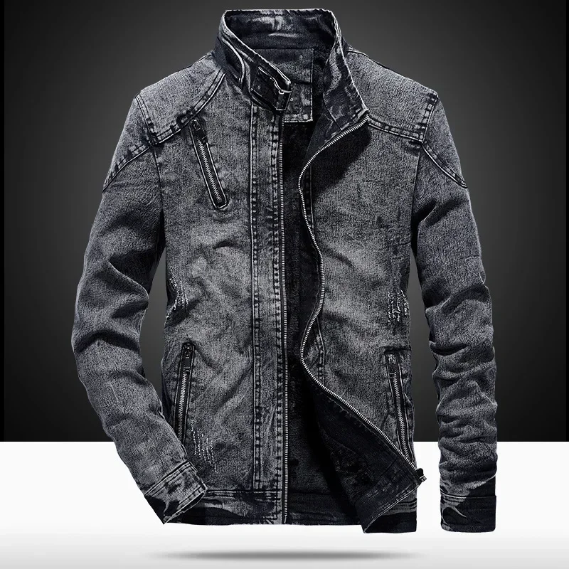 Jaket Denim pria model Korea,  - Men'S Fashion Light Jacket ulasan dan harga