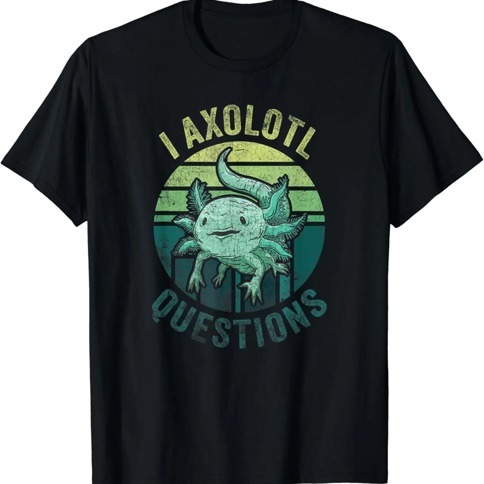 I Axolotl Questions Retro Funn - Men'S Fashion Questions ulasan dan harga