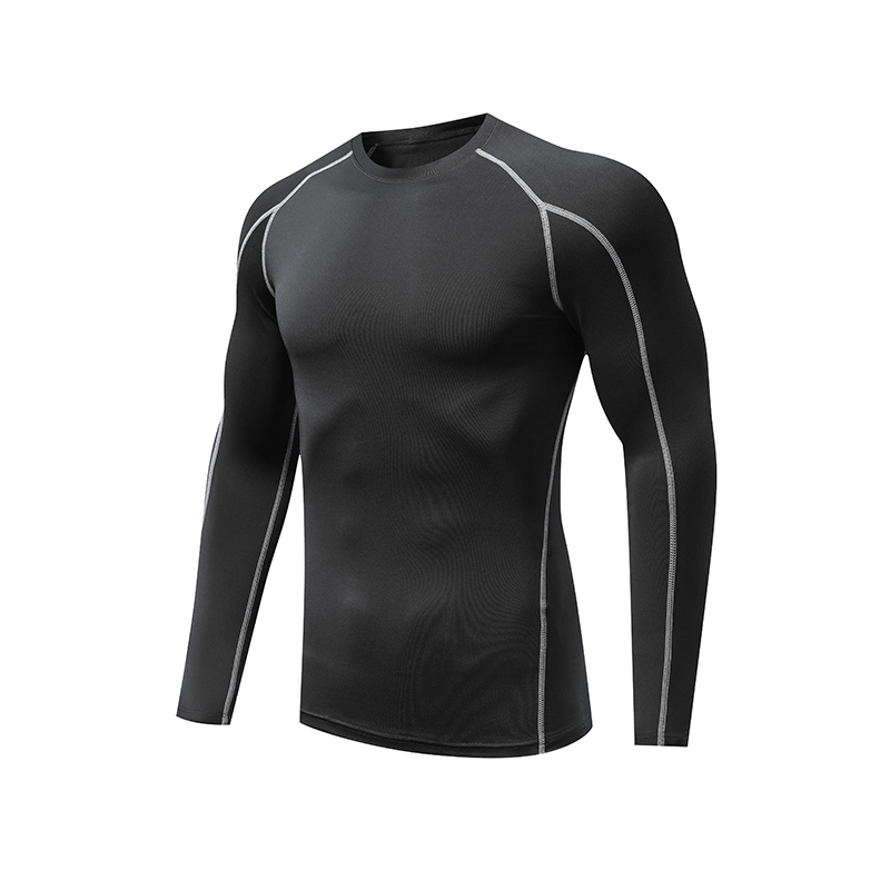 Kaus Kompresi Lari Pria Kaus O - Track Suit Men ulasan dan harga