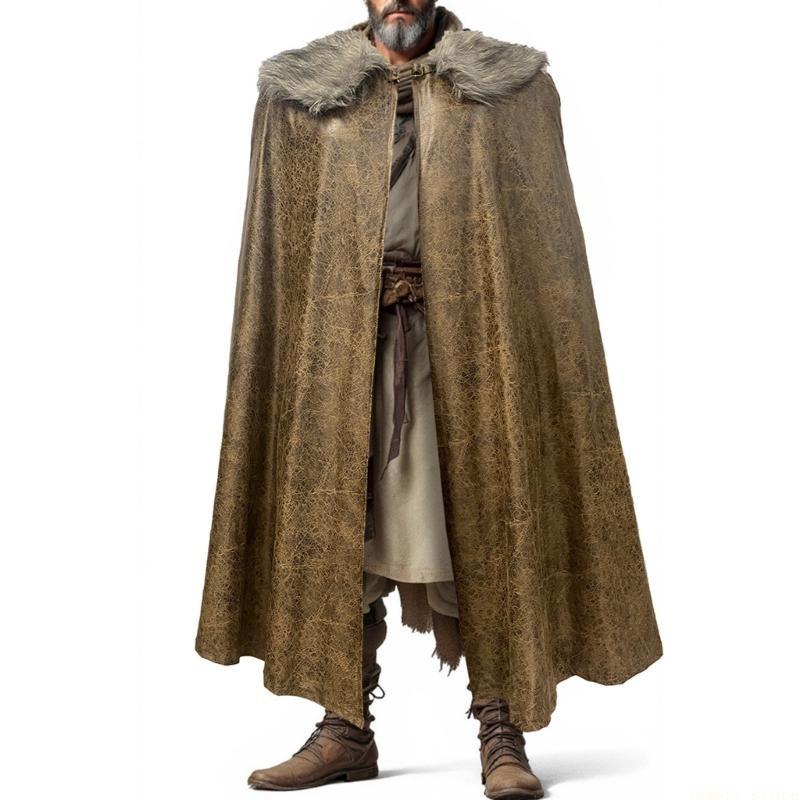 31BF Jubah Ksatria Abad Perten - Mens Fashion Poncho ulasan dan harga