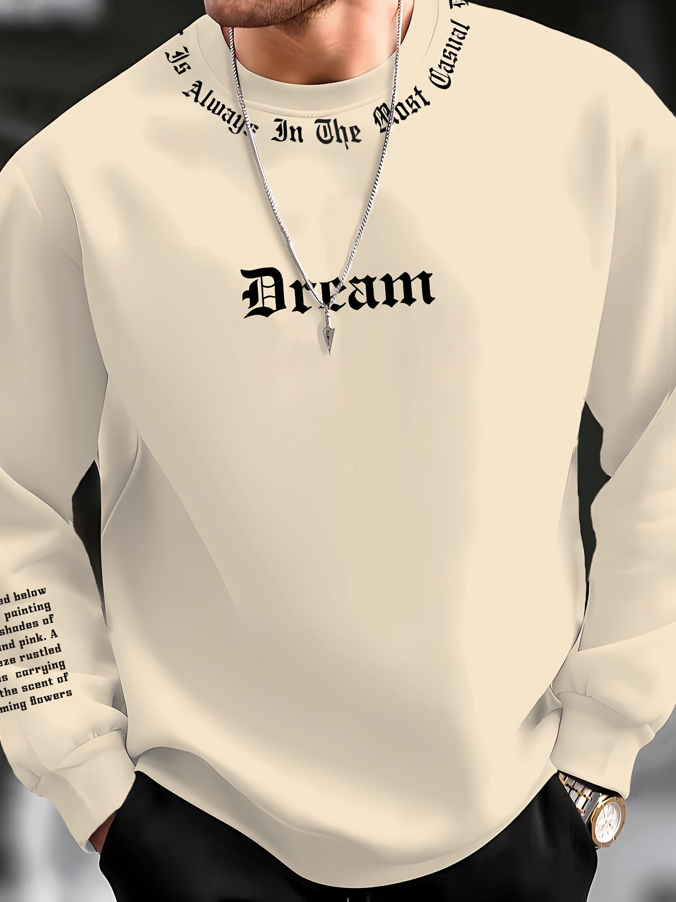 Sweatshirt Pria Leher Bulat de - Men'S Fashion For 2026 ulasan dan harga