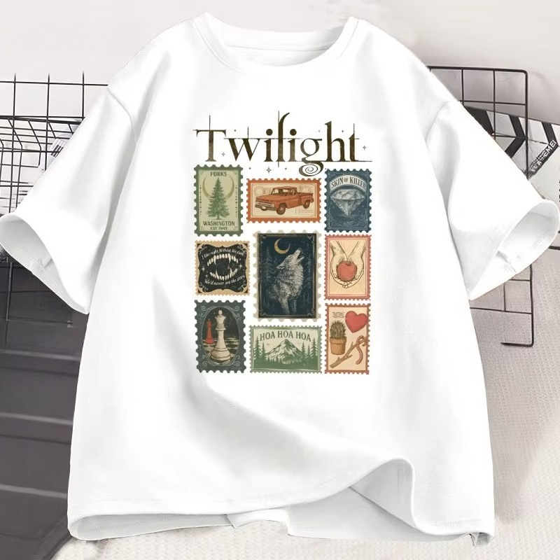 Kaus Vintage Twilight Forks Ka - Men'S Fashion Aesthetics ulasan dan harga