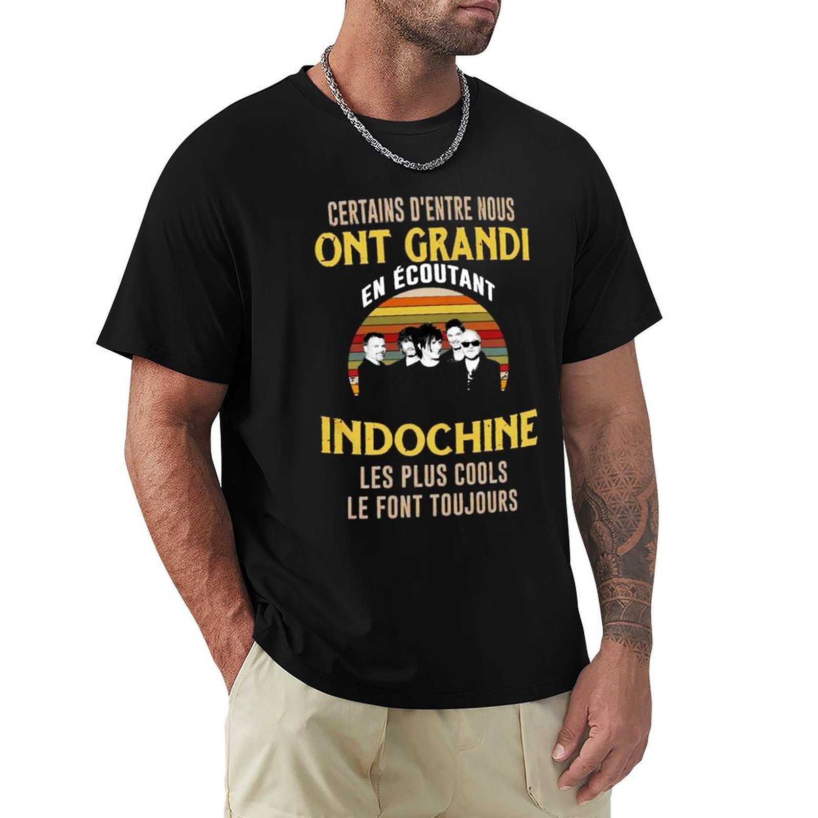 Logo band Indochine7 exselna G - Men'S Fashion Genres ulasan dan harga