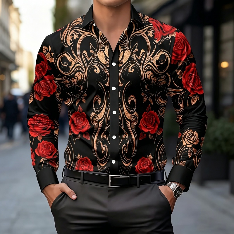 Kemeja pria baru 2026, kemeja  - Mens Fashion Top ulasan dan harga