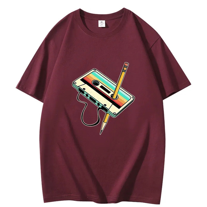 Kaus Pria Wanita Gambar Cetak  - Mens Fashion In 1980S ulasan dan harga