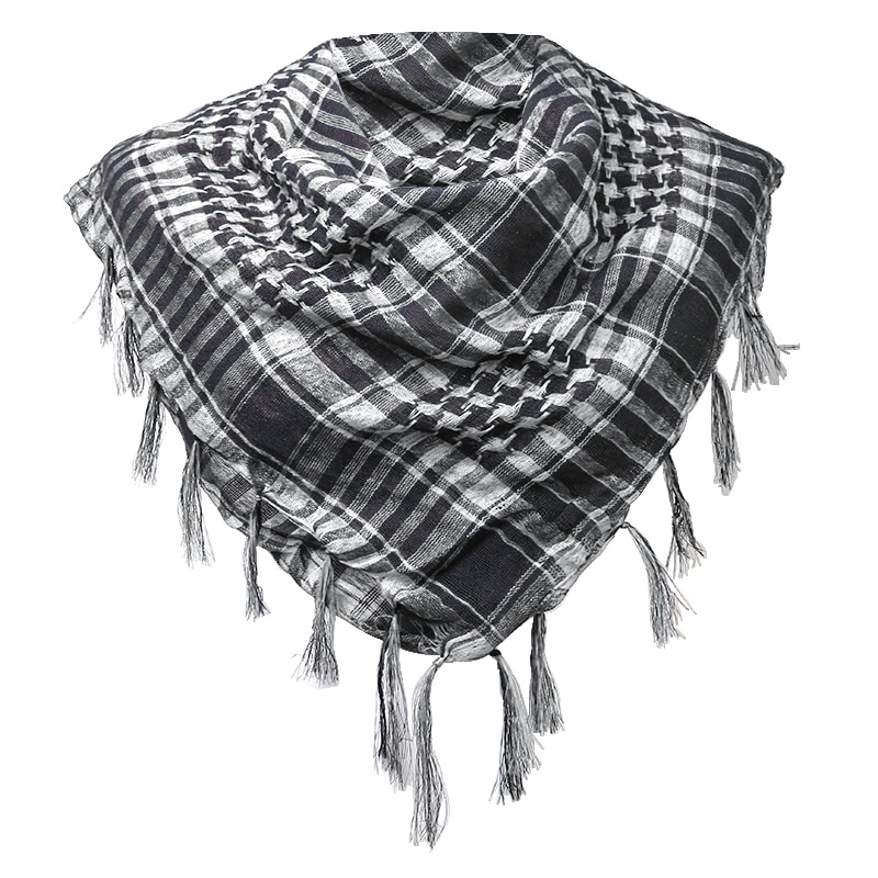 Syal Houndstooth Jilbab Kotak- - Men'S Fashion Gloves ulasan dan harga