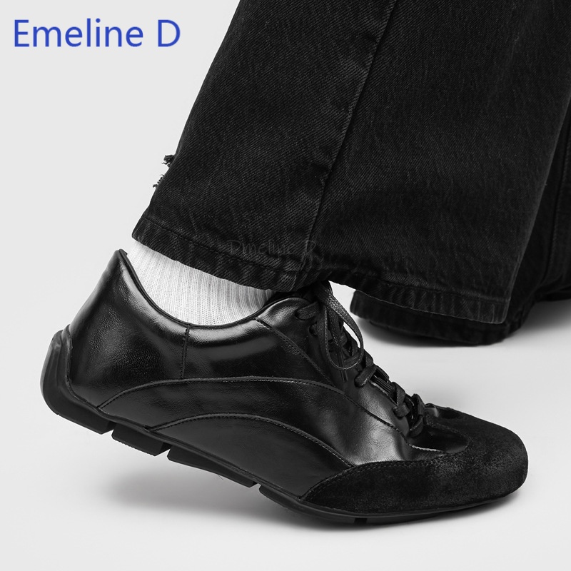 Sepatu Kasual Pria Jahitan Vin - Mens Fashion Combination ulasan dan harga