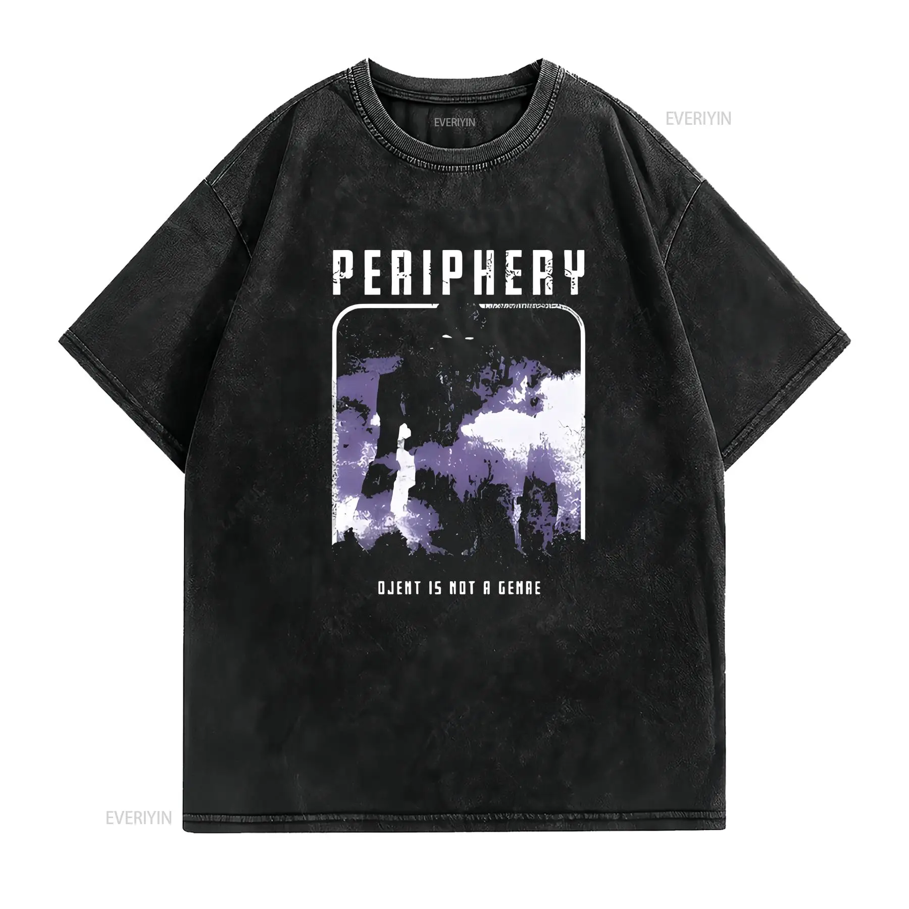 Kaos Retro PERIPHERY Djent Buk - Men'S Fashion Genres ulasan dan harga