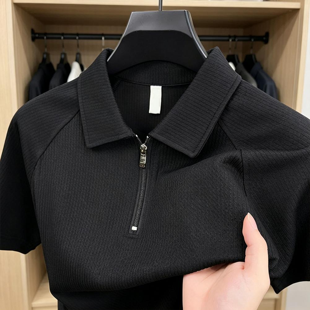Kaos Pria 2026 Fashion dengan  - Mens Fashion Quarter Zip ulasan dan harga