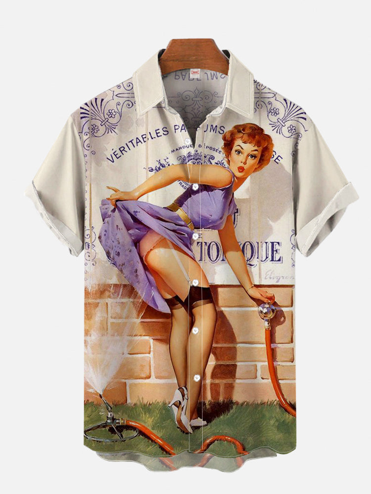 Poster Anak Perempuan Pin Up A - Mens Fashion In 1980S ulasan dan harga