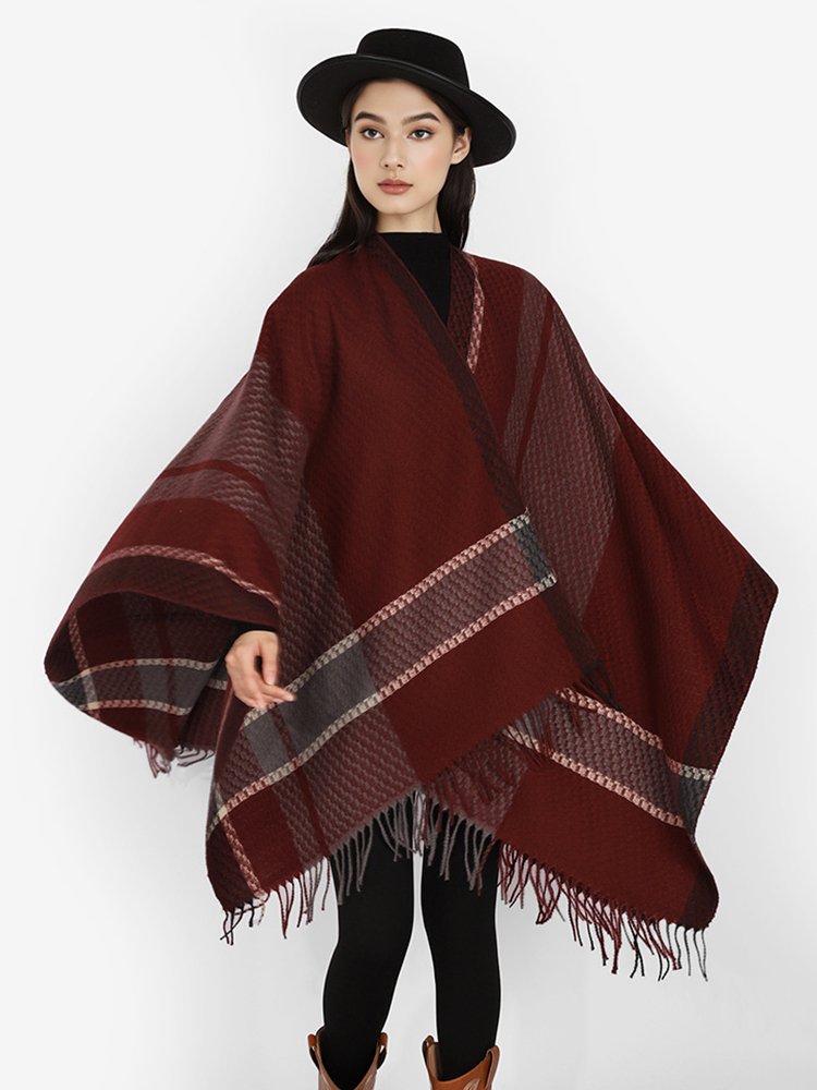 Syal Pria Wanita Musim Dingin  - Mens Fashion Poncho ulasan dan harga