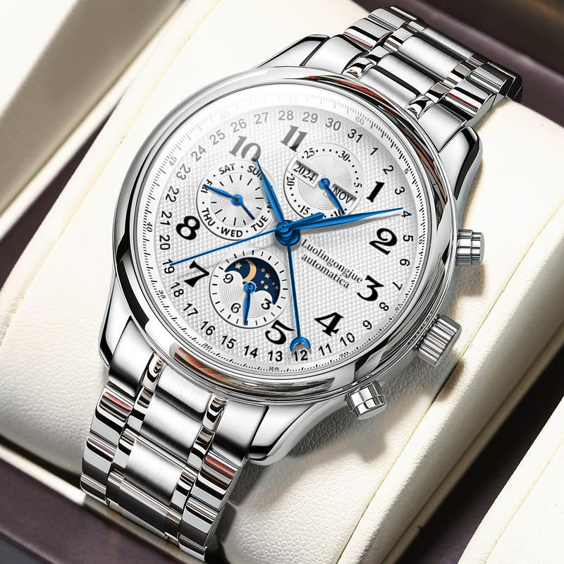 Jam Tangan Mekanis Pria Seri M - Men'S Fashion Aesthetics ulasan dan harga