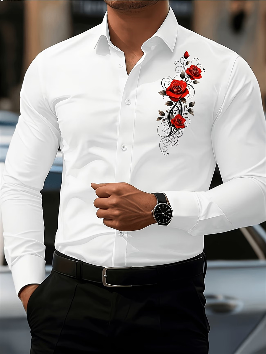 Kemeja Pria Lengan Panjang Mot - Mens Fashion Top ulasan dan harga