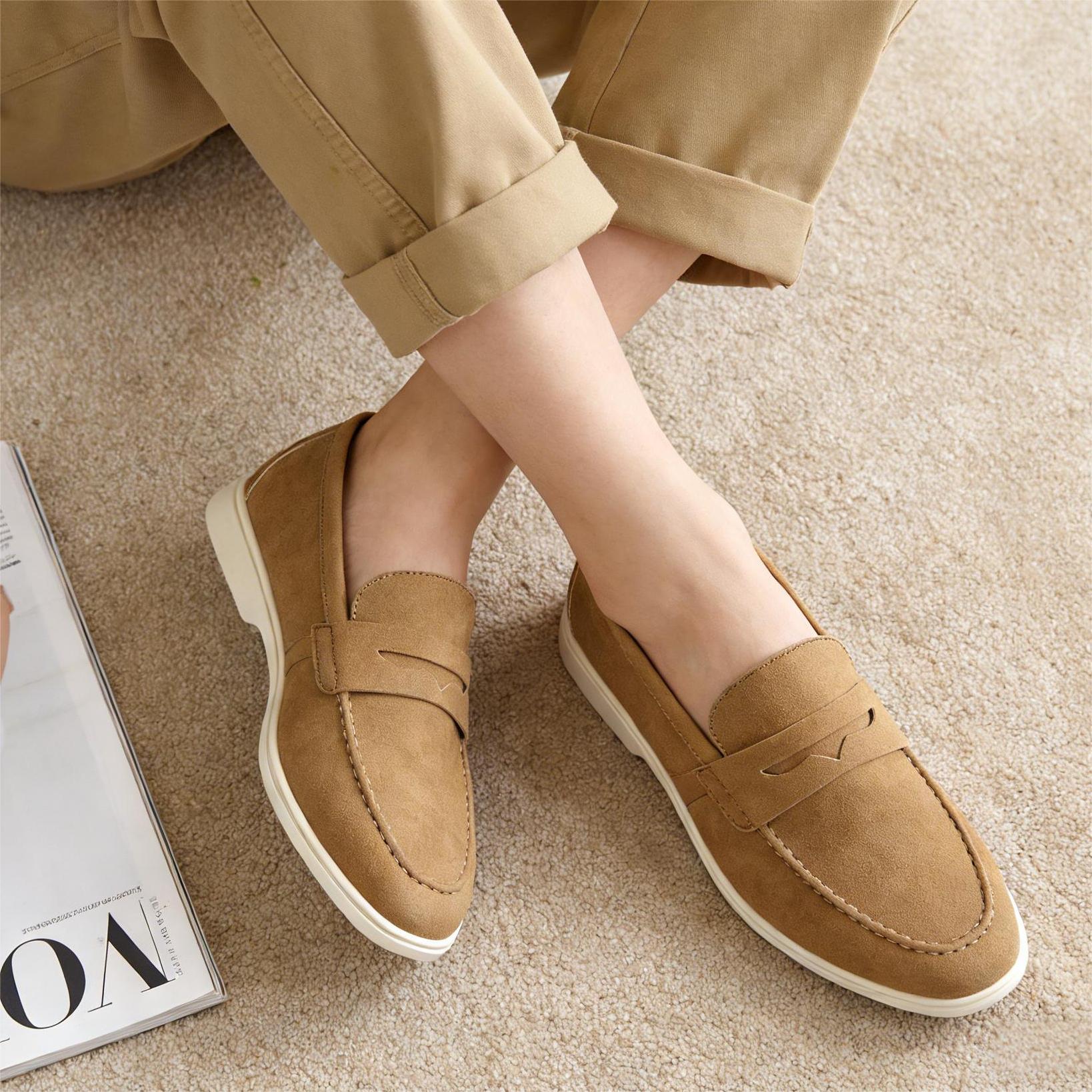 Sepatu Loafer Pria Bernapas, M - Mens Fashion Chinos ulasan dan harga