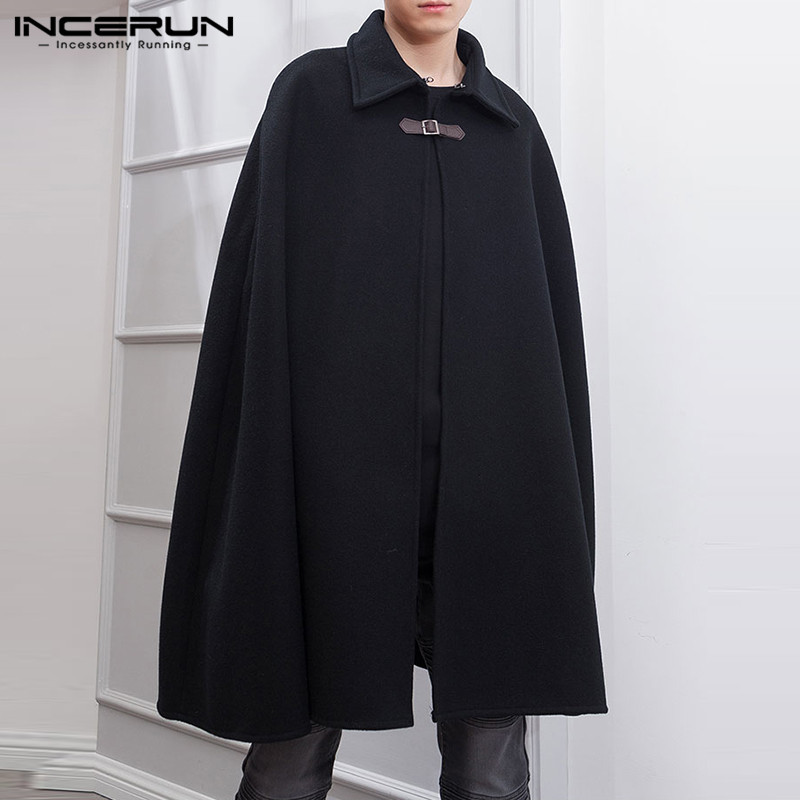 Mantel jubah pria mode, mantel - Mens Fashion Poncho ulasan dan harga