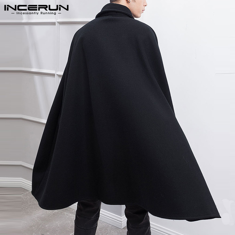 Mantel jubah pria mode, mantel - Mens Fashion Poncho ulasan dan harga